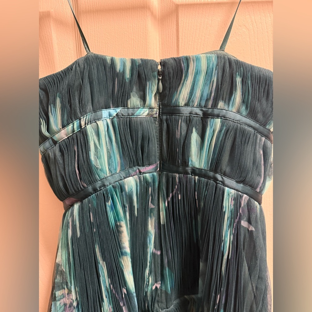 Hutch - Lanza Gown in Teal Breezy Bloom - NWT - Size 2 - Picture 10 of 13